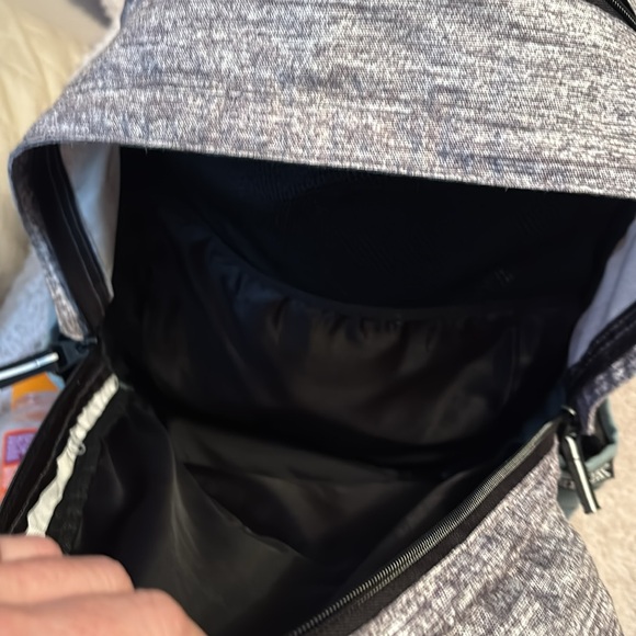 Victoria’s Secret PINK Campus Backpack, Mint Green/Gray Marl - Picture 13 of 13